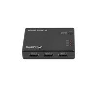 Switch video lanberg 5 x hdmi + micro usb negro control remo