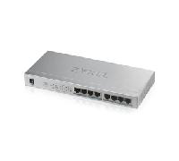 HUB SWITCH 8 PTOS ZYXEL 10/100/1000 GS1008-HP PLATA