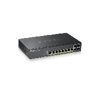 switch zyxel gs2220-10hp cpnt8 port gb l2 poe+ switch