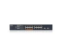 Conmutador gestionado inteligente Zyxel XMG1915-18EP 16x Ethernet 2,5G (8x PoE++, máx. 180W), 2x 10G SFP+
