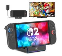 Switch2 - Base para Nintendo Switch 2 y 1, adaptador de TV 4 en 1 con 4K a 60Hz, puerto USB 3.0, carga tipo C de 100 W, estación de acoplamiento portátil de viaje, para Samsung Dex, MacBook