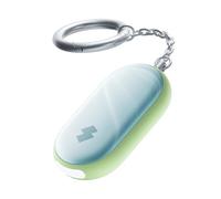 SwitchBot Alarma de Seguridad Personal, 130dB Sirena con Luz LED Estroboscópica, Llavero de Autodefensa IP65 con Alertas de Ubicación, Ideal para Mujeres, Niños y Ancianos, Verde