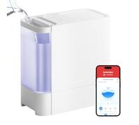 SwitchBot Humidificador Evaporativo, 750 ml/h, 4,5 l para habitaciones grandes, sin niebla, llenado por arriba, filtro lavable, silencioso para bebés, Alexa, Google Home, HomeKit y Matter