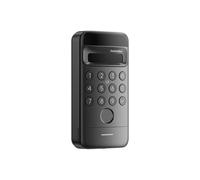 SwitchBot Keypad Vision - Cerradura inteligente con reconocimiento facial 3D, huella digital y contraseñas virtuales para acceso seguro sin llave