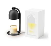 SwitchBot Lámpara Calentadora de Velas Inteligente con Caja de Regalo, Calentador Eléctrico para Velas compatible con Matter, Apple Home y Alexa, Temporizador y Regulador, Decoración Hogar, Negro