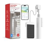 SwitchBot Blind Tilt Persianas Motorizadas - Persianas Eléctricas Inteligentes con Mando a Distancia Bluetooth con Control Fotosensible y Compatible con Alexa & Google Home Hub Añadido