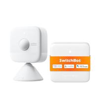 SwitchBot Sensor de Presencia con Hub Mini Matter, Detector de Movimiento Radar mmWave, Hub Smart Home para Dispositivos IR, Alexa/Siri/Google Home