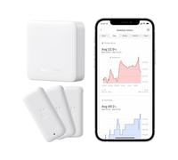 SwitchBot Smart Bundle - Termómetro higrómetro y hub mini (3 unidades)