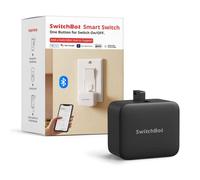 SwitchBot Smart Switch Button Pusher - Bluetooth App o Control de Temporizador, Fácil de Usar con 3 Modos, Necesita SwitchBot Hub para ser Compatible con Alexa, Google Assistant, Siri, IFTTT (Negro)