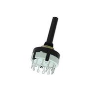 Switches COMMUTATEUR rotativo 1 Circuit/12 Posiciones - cosses a soldar