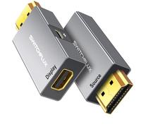 SWITCHFLUX Adaptador HDMI a Mini DisplayPort [1 unidad], 4K @60Hz HDMI (fuente) a Mini DP (pantalla), convertidor macho a hembra compatible con PC, tarjeta gráfica, portátil, Xbox, PS5