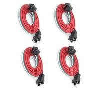 Switian 4 Uds 100CM 3 Pin JST SM Macho Hembra Conector Cable de Conexión Led Para WS2812B WS2811 SK6812 Symphony LED luces con conectores SM3P Conector Cable de controlador de luz