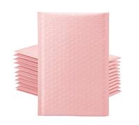 Switory 50piezas bolsa de burbujas, 10,2x17,8cm Sobres acolchados a granel, Bolsas Polymailer con forro de burbujas para envío, empaquetado, Envío por correo autoadhesivo