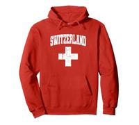 Switzerland - Bandera de Suiza Orgullosos Aficionados Suizos Sudadera con Capucha