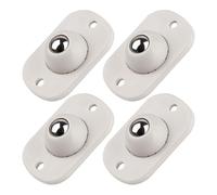 Swivel Caster Wheels - Self-Adhesive Stainless Steel Pulley | Heavy-Duty Rotating Castor Wheels For Furniture, Flower Shelves, Kitchen, And Home Use
