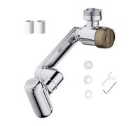 Swivel Faucet Extender, 4 Mode Water Sprayer, Faucet Extension with Filter 1080 Degree Rotation, Kitchen Sink Sprayer Home Setup and Water Saving, Bathroom Shower Hotel Dorm Apartment