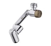 Swivel Faucet Extender - 4 Mode Water Tap Adapter, Aerator Extension for Sink, Adjustable Rotation | Bathroom Apartment Kitchen Dormitory Restaurant Housewarming Cleaning Rinsing Utility Faucet Access