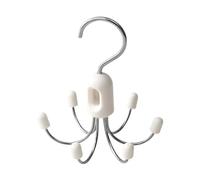 Swivel Hoodie Hangers - 360°Swivel Purse Hanger, Hoodie Hangers with 6 Balls | Swivels Closet Hooks Scarf | Hat Hanger For Closet Dorm Bedroom Bra Storage Apartment College Display Home