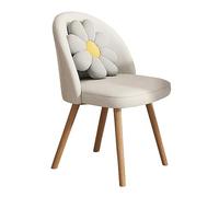 Swivel Kitchen Chair Modern Upholstered Dining Chairs, Velvet Side Chair with Solid Wood Legs, Accent Chairs for Kitchen, Living Room, Dining Room, Set of 1