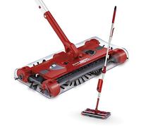 Swivel Sweeper Escoba eléctrica sin Cable - aspiradoras Escoba duración batería: 60 Minutos - Vaciado fácil y rápido - 360° Cabezal Giratorio y Junta articulada - Escoba eléctrica inalámbrica