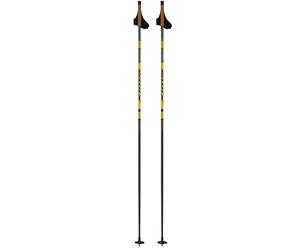 Swix - Bastones de esquí nórdico - Infinity Just Click Alu de Aluminio - Talla 145 cm - Caqui Caqui 145 cm