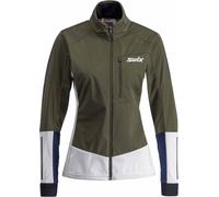 Swix - Dynamic Jacket W Olive Bright White para Mujer - Talla M - Caqui Caqui M