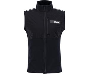 SWIX Focus Warm Vest M - Hombre - Negro - talla L- modelo 2025