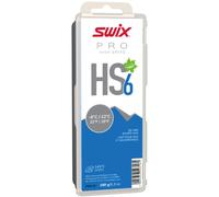SWIX HS06-18 - Cera de alta velocidad - HS6 Azul - 10 a 21 grados Fahrenheit - 180G Bar - Fluoro Free - Ski o Snowboard - FIS aprobado