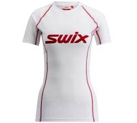Swix RaceX Classic SS Bright White/Swix Red Camiseta de mujer L