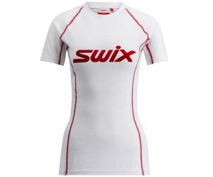 Swix RaceX Classic SS Bright White/Swix Red Camiseta de mujer L