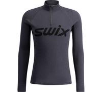 Swix RaceX Merino Half Zip, hombre, gris oscuro XL(54) Phantom