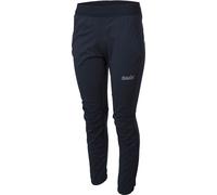 Swix - Ropa de esquí nórdico mujer - Cross Pants W Dark Navy para Mujer de Softshell - Talla L - Azul marino Azul marino L