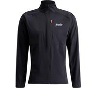 Swix - Ropa para esquí nórdico - Focus Jacket M Jet Black de Softshell - Talla M - Negro Negro M