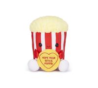 Swizzels Love Hearts - Peluche de palomitas de maíz de 18 cm con texto en inglés "Hope Your 18th is Poppin"