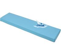 SWJ-swjssb Cojín para Banco Impermeable para Interiores & Exteriores 5 Cm De Grosor, Cojín para Asiento De Columpio, Antideslizante, para Jardin Patio, Comedor, Columpio(Azul,140x45cm)