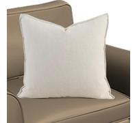 SWJ-swjssb Funda De Almohada 50x70,50x75,70x40,80x80,90x90, Funda Almohadón con Cremallera，Fundas De Cojín 45x45 50 50 De Chenilla para Sofá Hogar Interior/Exterior Decoracion(Cream White,70x80 cm)