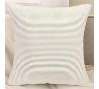 SWJ-swjssb Funda De Almohada 50x70 Rectangular & Cuadrado 40x60/40x70/80x80/60x60，Funda De Cojín con Cremallera Cushion Covers Decorativa De Protector para Sofá, Dormitorio(Blanco,60x70 cm)