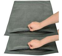 SWJ-swjssb Juego De 2 Funda Cojin 80x80 60x60 50x70 60x80, Fundas Cojines Suave Chenille, con Cremallera Oculta, Fundas De Almohada para Decoración del Hogar Sofá Dormitorio(Gris,60x70cm Set of 2)