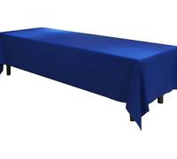 SWJ-swjssb Mantel de Mesa Personalizable Grande Formato - Impermeable Antimanchas Poliéster | Cuadrado/Rectangular, para Hoteles de Lujo, Restaurantes & Salas de Conferencias(Royal Blue,180x280 cm)