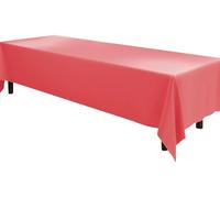 SWJ-swjssb Mantel de Mesa Personalizable Grande Formato - Impermeable Antimanchas Poliéster | Cuadrado/Rectangular, para Hoteles de Lujo, Restaurantes & Salas de Conferencias(Rosa Claro,80x80 cm)