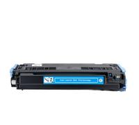 SWjfbzzBU Juego de Cartuchos de tóner compatibles para 1600 2600n 2605 2605dn 2605dtn CM1015MFP CM1017MFP (sustituye a Q6000A Q6001A Q6002A Q6003A)(Q6001A C)