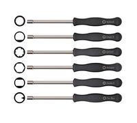 SWNKDG Carburador Juego de destornilladores Herramientas 6pcs apto para Husqvarna 125, 135, 136 137 141 142 235 235e 236 236e 240 240E 435 435e 440E de McCulloch Partner Poulan Sierras