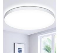 Swoieltr Plafon LED Techo, 24W 2000LM Lampara Techo, IP44 Plafones para Techo LED, 6500K Lampara LED Techo Candeeiro Teto Cocina Dormitorio Salon Baño Ø28cm