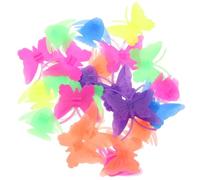 SWOOMEY 1 Set Pequeñas Cuentas para Decorar Bicicletas y Cuentas de Clips de Radios Abs Diseños de Mariposas Peces y Estrellas Decoración Fácil de Quitar Estilo Encantador y Moderno