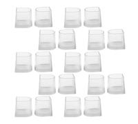 SWOOMEY 10 Pares de Fundas Protectoras Transparentes para Tacones Altos de Baile, Material PVC Resistente y Fácil de Colocar, Ideales para Proteger Tacones de Desgaste y Hundimiento