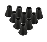 SWOOMEY 10 Protectores de Patas de Batería de Goma para Soporte Estable de Bombo y Tom, Antideslizantes y Protegen el Suelo, Adecuado para Kits de Batería en Estudio o Escenario