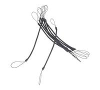 SWOOMEY 12 Piezas Correa Retráctil para Lápiz Táctil de Antipérdida Elástica y Flexible para Artistas y Compatible con Pantallas Táctiles Elegante y Práctico Total de Color Negro