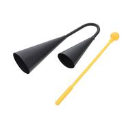 SWOOMEY 1juego Instrumento De Percusión De Doble Trompeta Tradicional Con De Madera Para Educación Musical y Actividades Recreativas