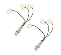 SWOOMEY 2 Pastillas Kalimba Eléctricas: Transductor Piezoeléctrico De Alto Rendimiento Con Salida Jack: Del Sonido Para Interpretaciones De Piano De Pulgar.