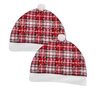 SWOOMEY 2 Piezas Fundas de Cabecera Navideñas para Decoración Festiva para Celebraciones de Instalación y Material Duradero